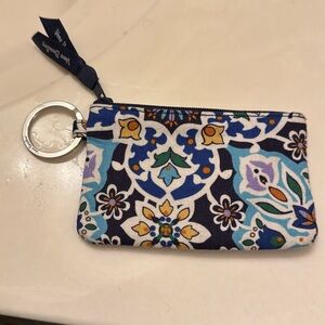 *Used Vera Bradley zip ID wallet, multi color